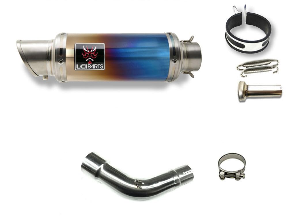 Amazon | SV650X 2018-2023 LCIPARTSPARTS ショートチタン スリップ 