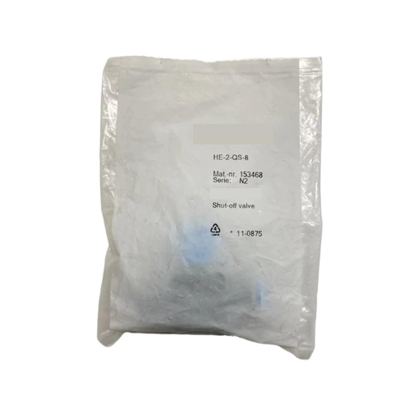 Hqdrcy One Color Shut-Off Valve He-2-Qs-8 153468 For Manufacturing