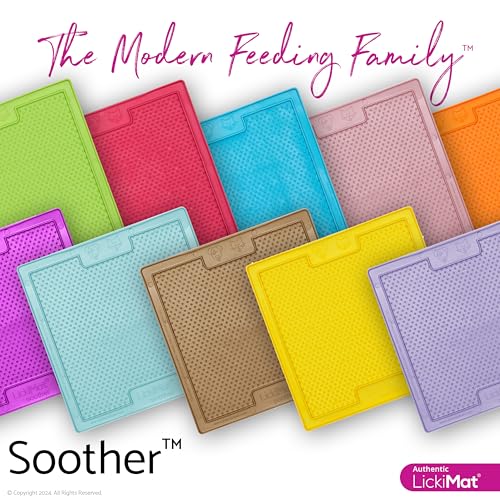 LICKIMAT industipet lickimat Schnuller Treat Matte - farblich sortiert