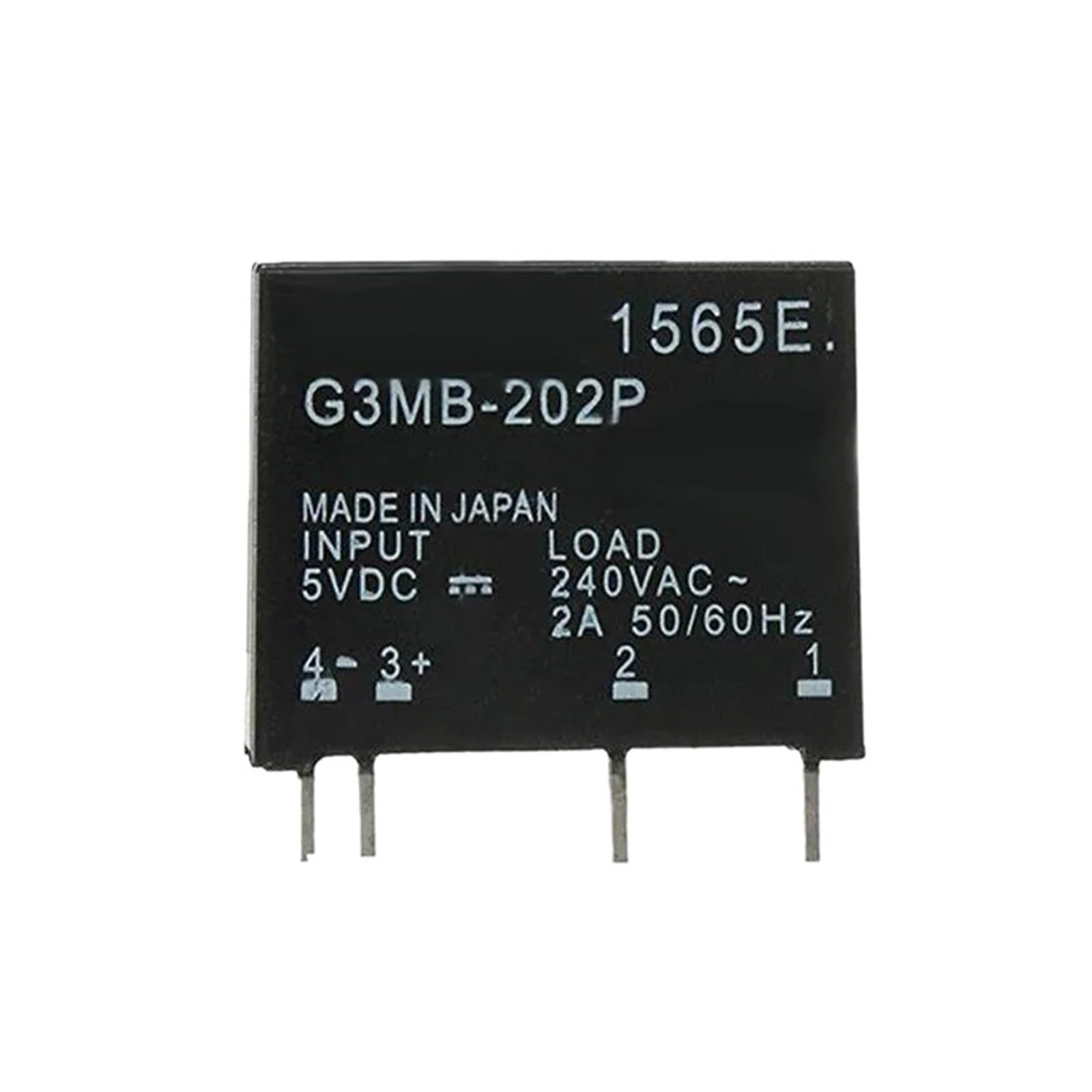 10 pz G3MB-202P Modulo relè a stato solido G3MB 202P DC-AC PCB SSR In 5V 12V 14VDC Out 240V AC 2A Modulo relè(5V)