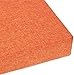 Cuscino da banco Spessore 3/5 cm 100/120 cm Cuscino Lavabile 2/3 Cuscino da banco di Seduta, Adatto for mobili da Giardino terrazza (Color : Orange, Size : 35x120x5cm)
