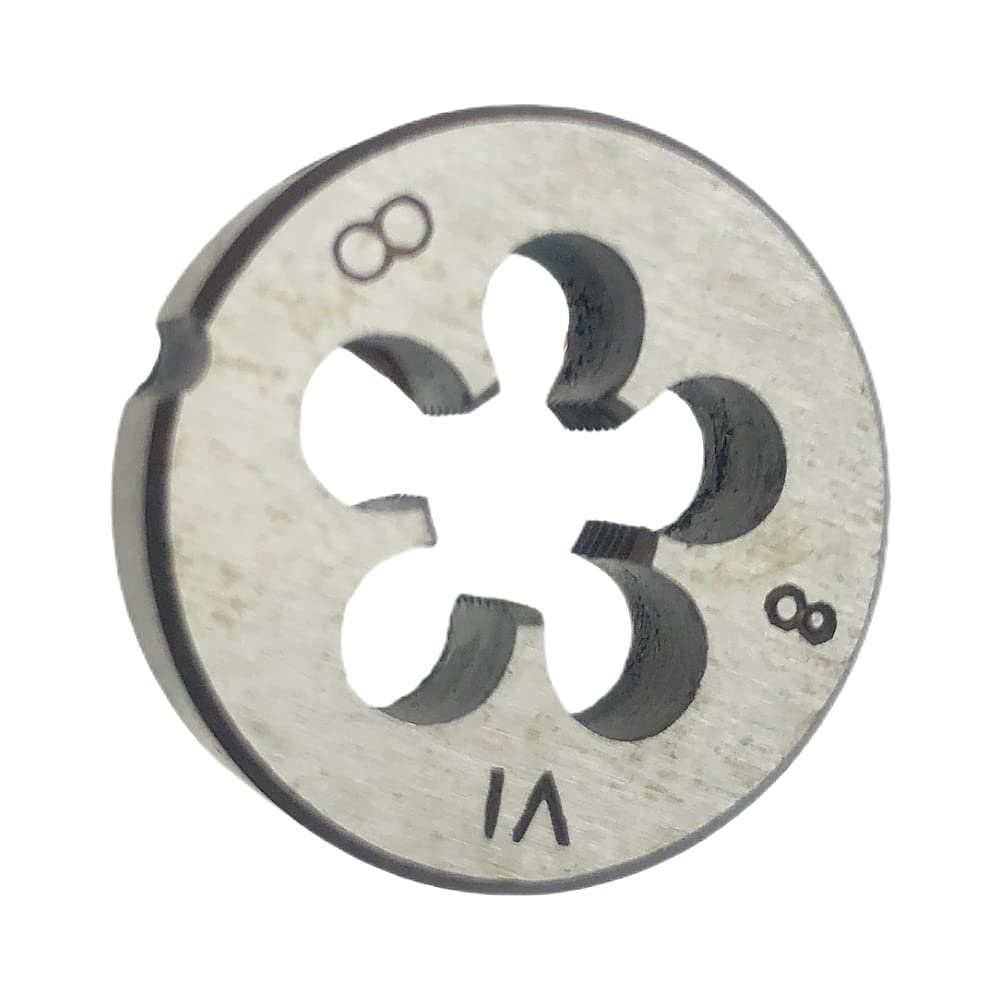 0.305-32 (.305x32) Thread die RH, 8V1-32 Round Threading Die 0.305 x 32 Right Hand Cutting Tool, 0.305-32 Die Replacement for Schrader Tyre Valve Machine