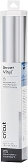 Cricut Smart Vinyl Matte Metallic – Permanent (0.9 m), Silver