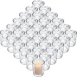 Nettoyage pratique: Lavables au lave-vaisselle et réutilisables, ces bougeoirs en verre sont faciles à entretenir et parfaits pour une utilisation répétée lors de différents événements