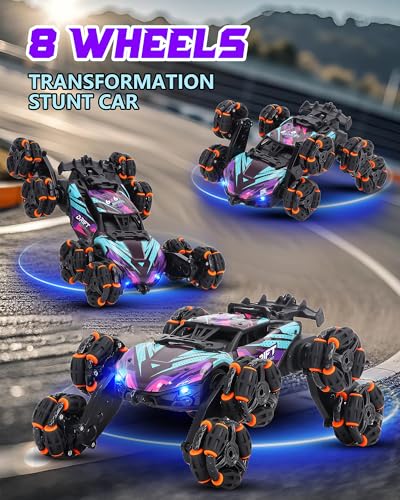 HuiJuKeJi 8WD RC Stunt Car with Gesture Control & Spray - 47% Off