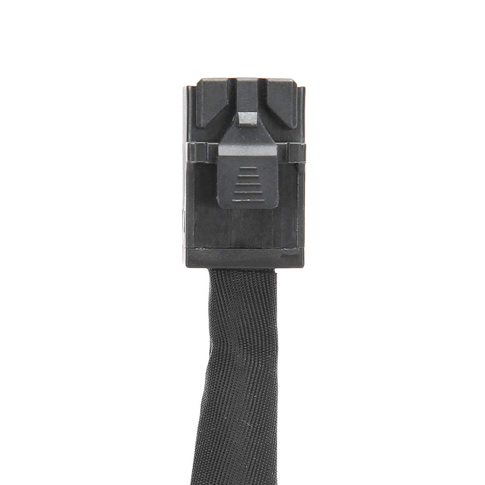 Mini SAS Kabel, 1Meter/0.5Meter SFF-8643 zu SFF8643 H0106 Server Kabel, 12 Gbit/s Nylon geflochtener SAS Festplatten Adapter Kabel Datenkabel(1m)