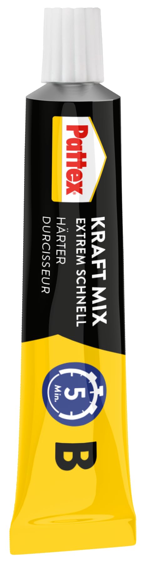 Pattex Kraft-Mix Extrem Schnell, extrem schnell härtender 2 Komponenten Kleber auf Epoxidharz Basis… – Ansicht 2