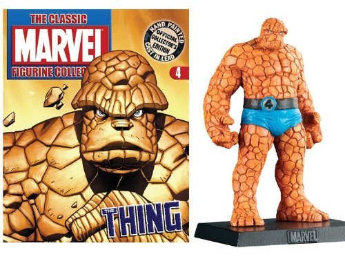 Classic Marvel Figurine Collection Magazine #4 Thing
