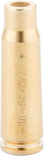 Miniatura 4 de 7.62 × 39 mira de orificio láser, mira de orificio de punto rojo con 6 baterías (2 baterías de juego)