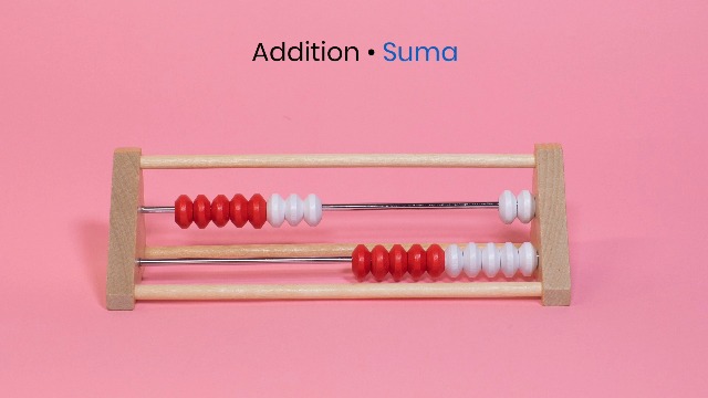 Image of hand2mind-93440 20-Bead Giant Magentic Rekenrek Colored Abacus, for Kids, Wooden Counting Math Manipulatives, Learn Counting and Numbers (Set of 1)