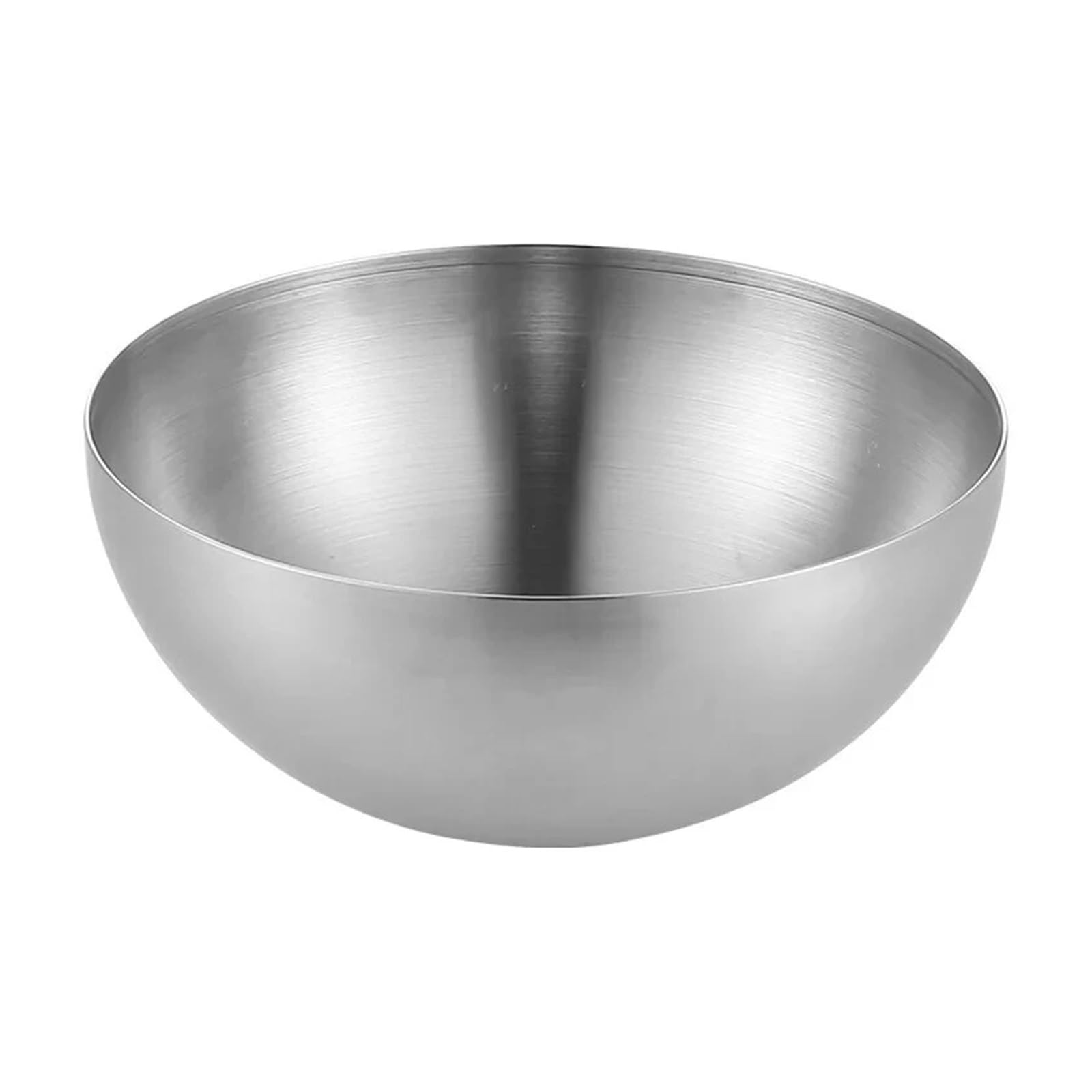 Sałatka ze stali nierdzewnej Makaron ryżowy Zastawa stołowa do kuchni Pojemnik na żywność(Silver)