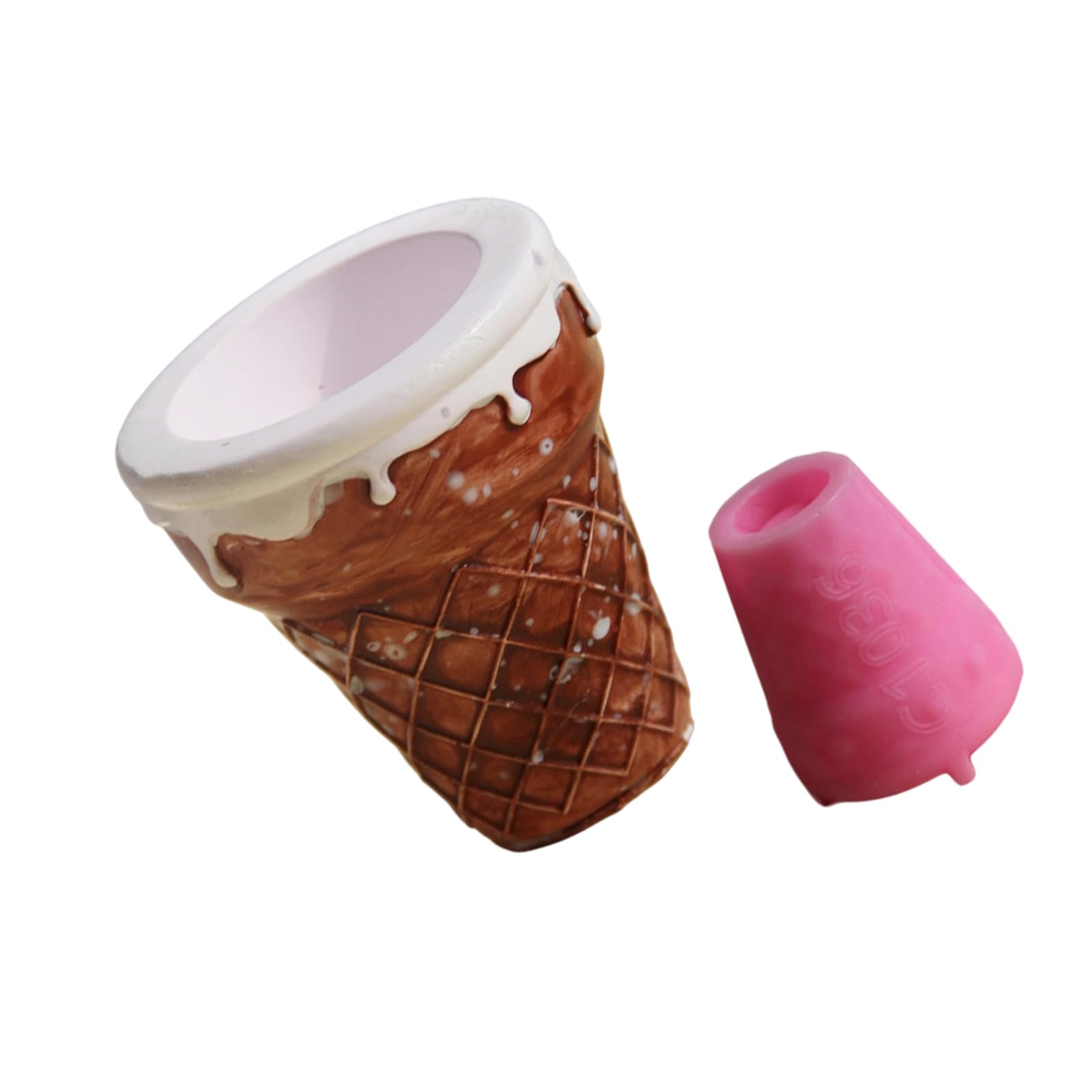 hogtnd Easy to Use Silicone Ice Mould for Plaster, Concrete, Craft Projects, Reusable, Multifunctional Tool, Flexible Silicone Craft