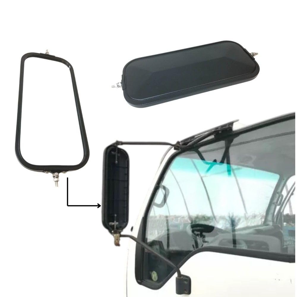 Side Door Mirror for Isuzu NPR NQR NRR NPR-HD 1998–2007 Left or Right side BLACK