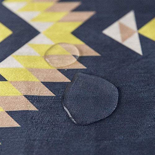 Nappe de table anti-tache style bohème minimaliste pour protéger table basse abîmée
