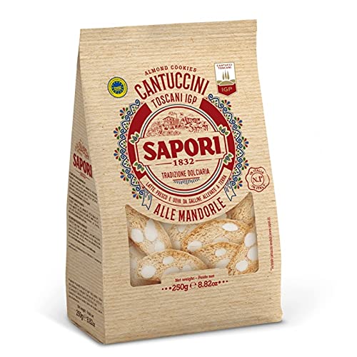 Sapori Cantuccini Toscani alle Mandorle 600 Gr - Offerta 6 Pezzi