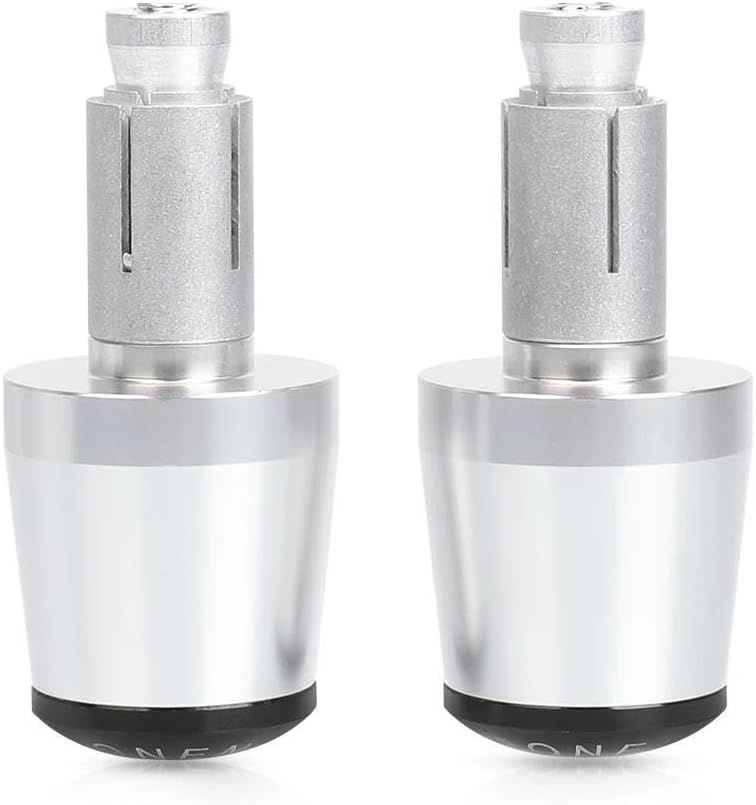for Hon&da CBR1000F SC24 CBR1000RR CBR 1000 RR Fireblade SP CBR1000RR-R 1993-2023 2020 2021 2022 CNC Motorcycle Handlebar Grips Bar End Plugs Accessories Cap Plug(Silver)