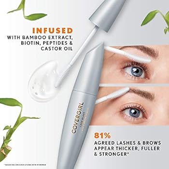 COVERGIRL Lash Blast Lash & Brow Transparent Serum, TRANSLUCENT, 0.44 Fl Oz