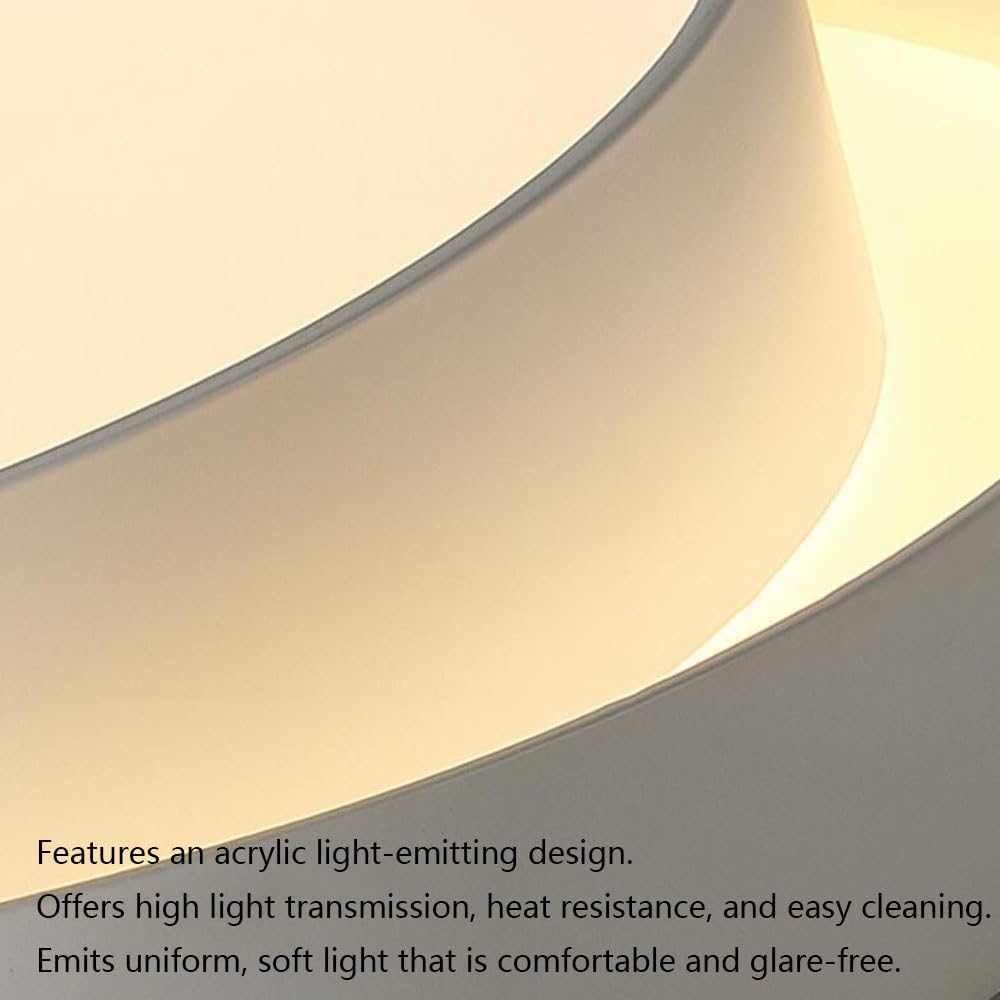 Plafoniera Rotonda Non Dimmerabile Lampada Da Soffitto A LED Dal Design