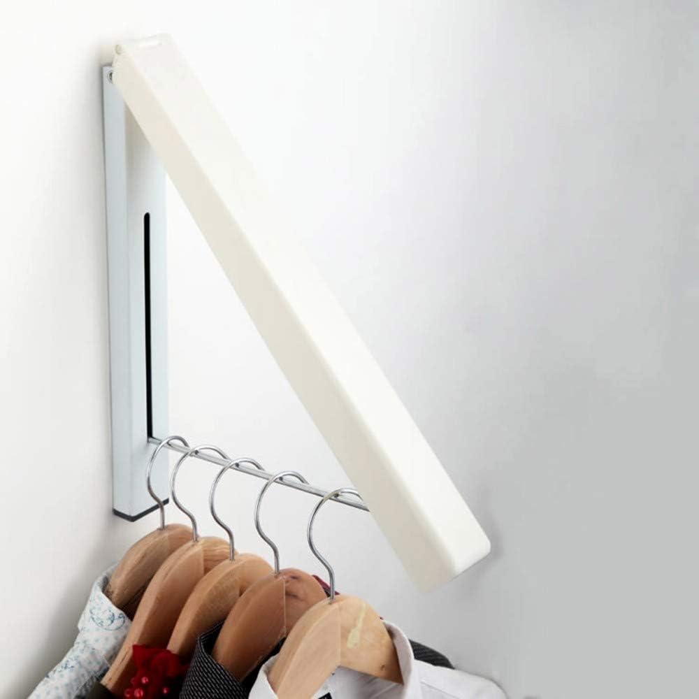 Wall Mounted Foldable Clothes Drying Rack | Hidden Laundry Hanger Stand for Home, Balcony, Bedroom & Bathroom | Space-Saving Indoor & Outdoor Drying Stand for Clothes, Towels & Garments