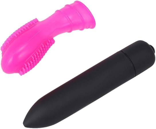 Vibrador de masaje para dedos con estimulador de vagina ...