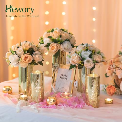 Vases cylindriques en verre pour centres de table de mariage et cadeaux d'invités