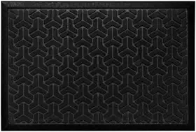 Tapete De Entrada Capacho Waterkap Residencial 60Cm X 40Cm Cor:Preto