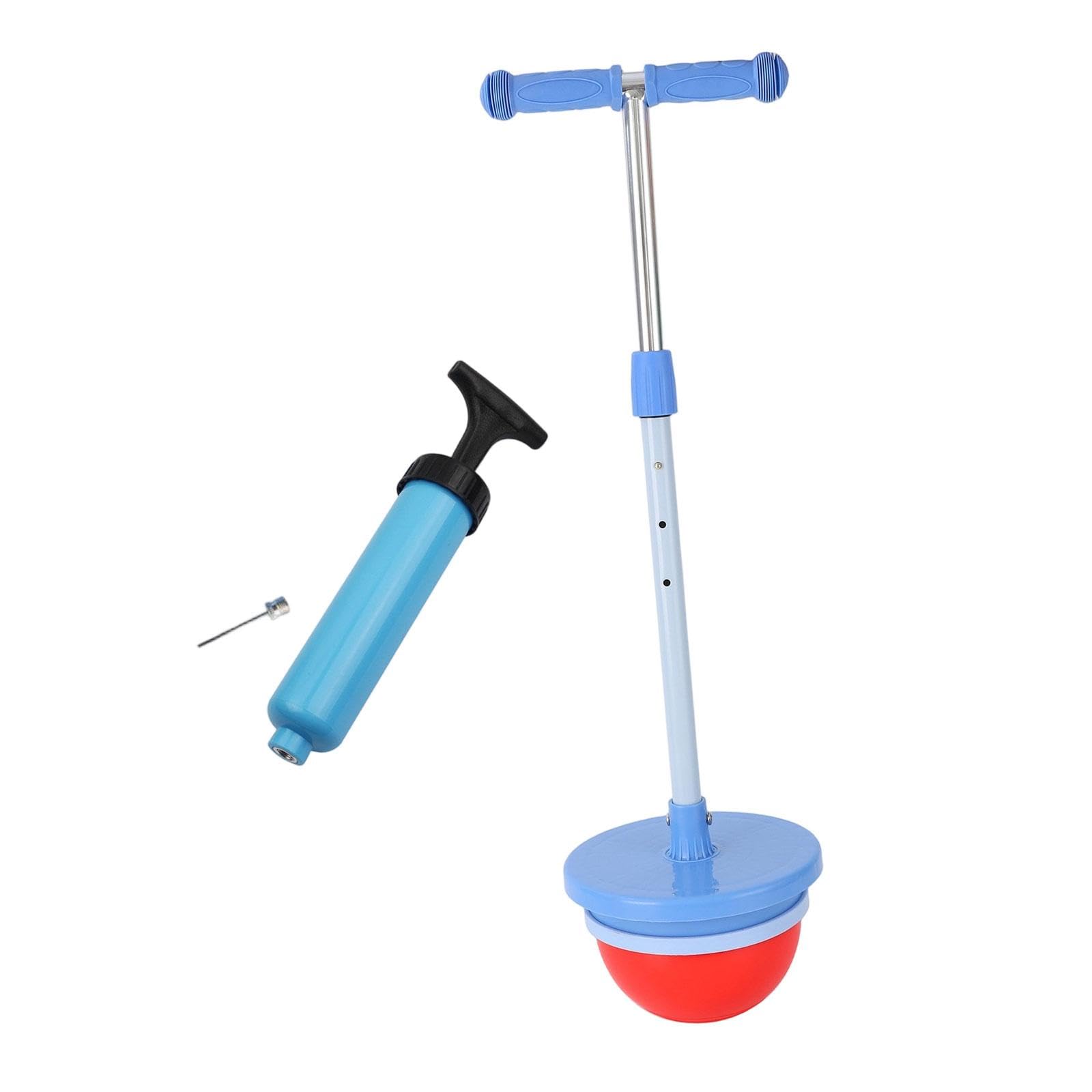Pogo Ball, Hüpfball, Sprungbrett, Fitnessspielzeug, Robustes PP Und Eisen, Sprungstab mit Strukturierter Unterseite, Geeignet für Jungen Und Mädchen