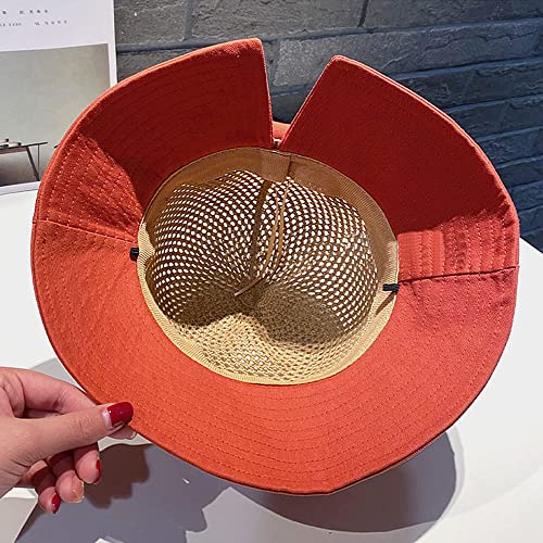 Sombrero UV para mujer con ala ancha y lazo miniatura 7