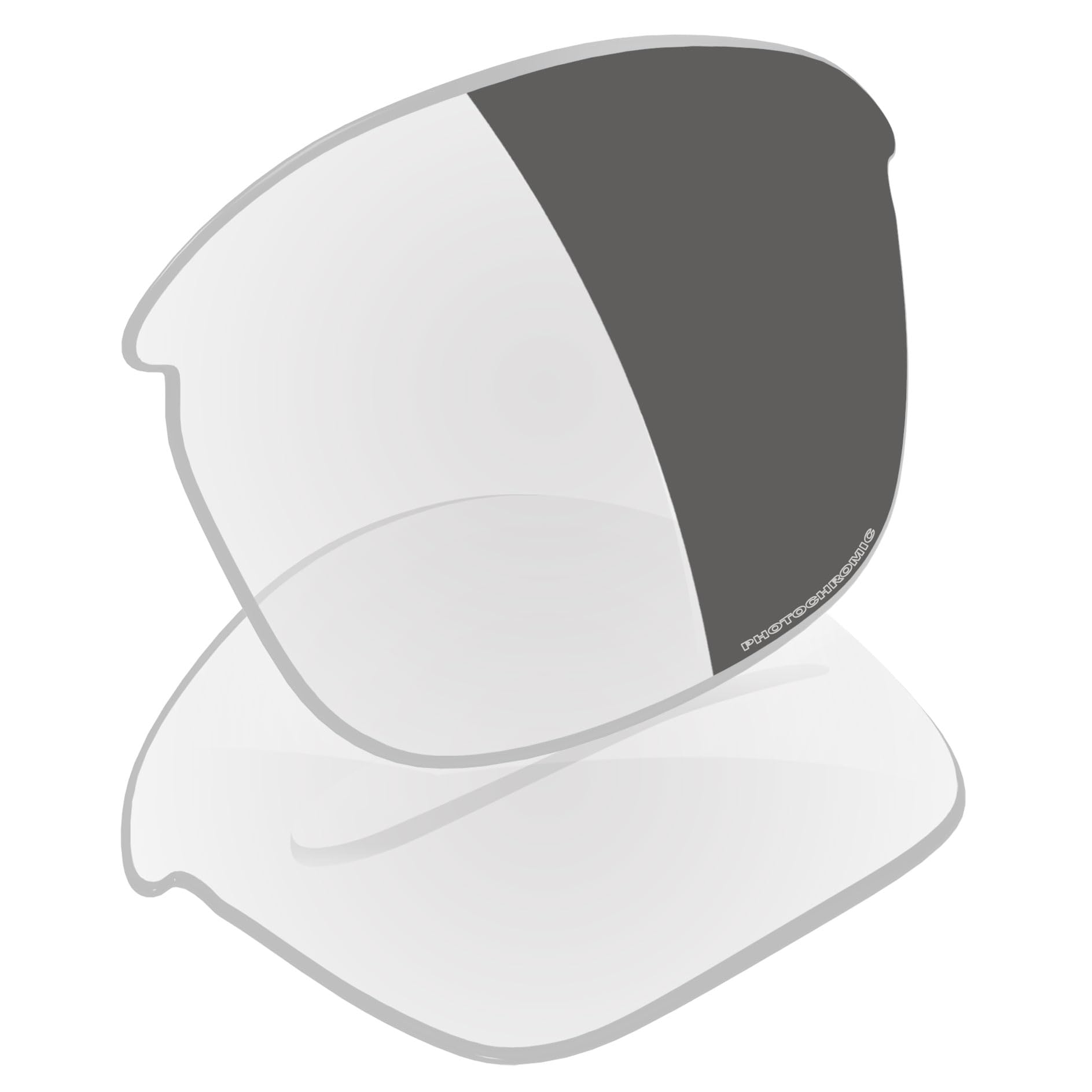 Galvanic Replacement Lenses for Oakley Bottle Rocket sunglass - Photochromic Non-Polarized