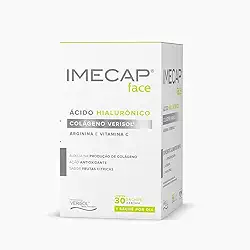 Imecap Face 30 Sachês - Colágeno Hidrolisado Verisol e Ácido Hialurônico