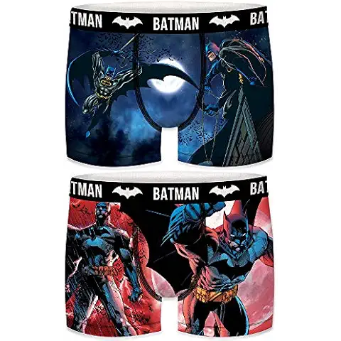 Boxers Batman DC Comics de FREEGUN, 2pcs, S para Hombre Cover