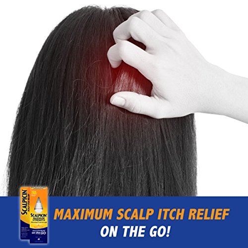 Scalpicin Max Strength Scalp Itch Treatment, 1.5 Fl Oz (Pack of 3)