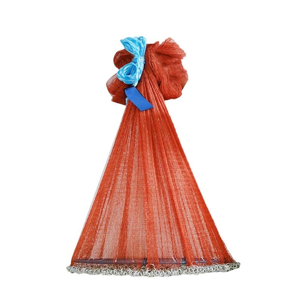 Cast Net Iron Chain Cast Net Large Type Hand Cast Net Fishing Net Fishing Hand Cast Net Chain Easy Cast Net Spin Net Throw Net