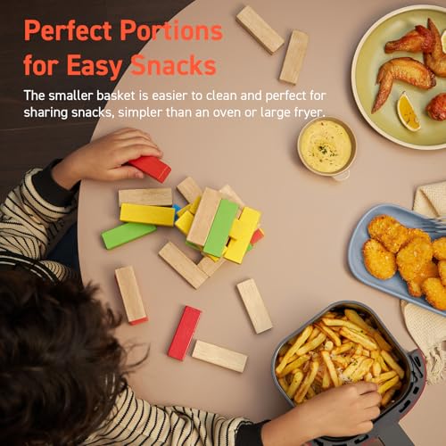 Cosori CAF-LI211-RUS Air Fryer 2.1 Qt, 4-In-1 Small Mini Airfryer, Bake, Roast, Reheat thumb #4