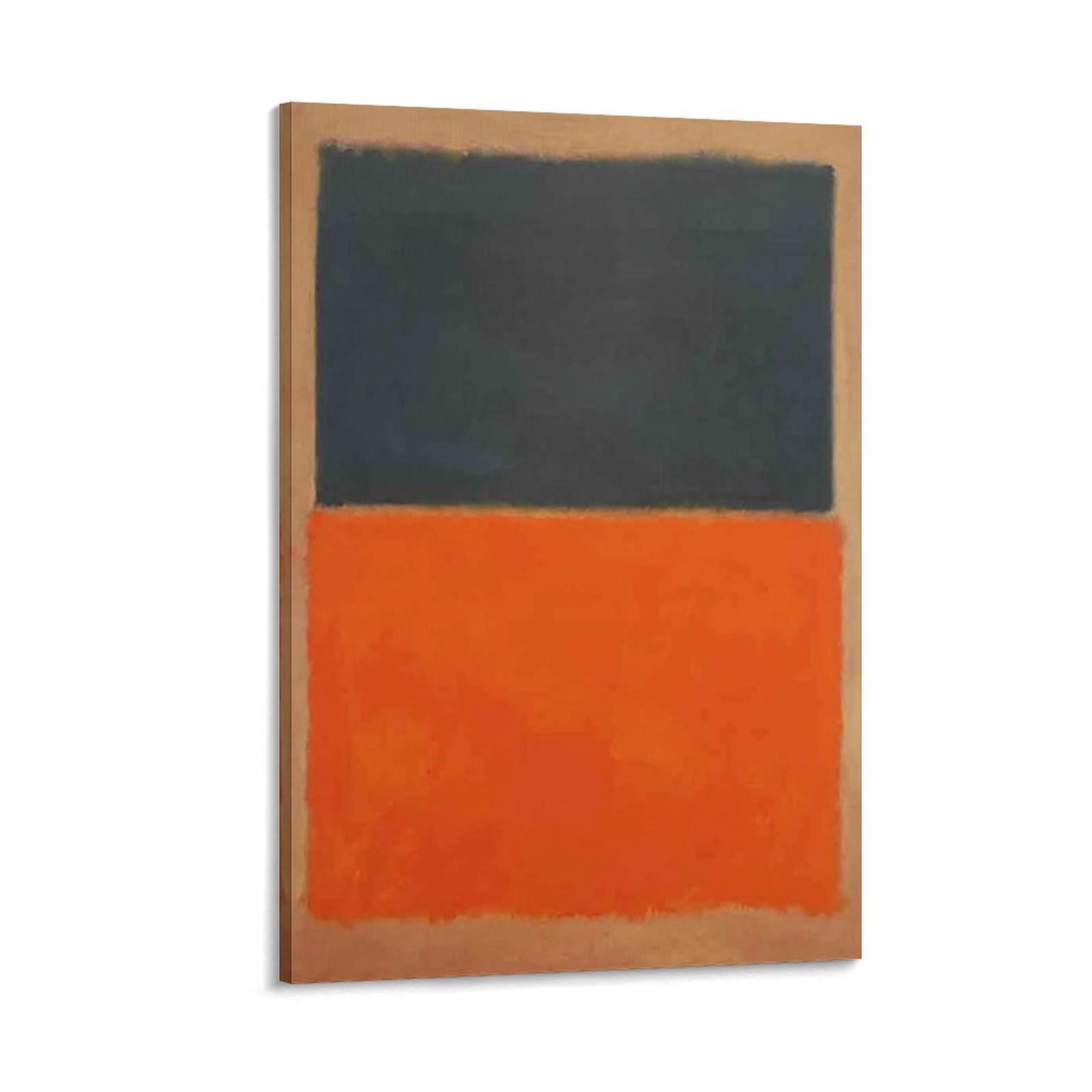 32 Paintings by Mark Rothko - Marks Rothko - Green and Tangerine on Red Poster Decorative Painting Canvas Wall Art Living Room Posters Bedroom Painting 20x30inch(50x75cm)