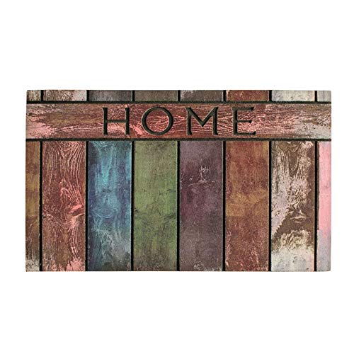 Welcome Home Mats for Front Door Entrance Non Slip Rubber Door Mat Heavy Duty Doormat Shoes Scraper Indoor Low-Profile Mats for Entry Garage Patio High Traffic Areas (1)