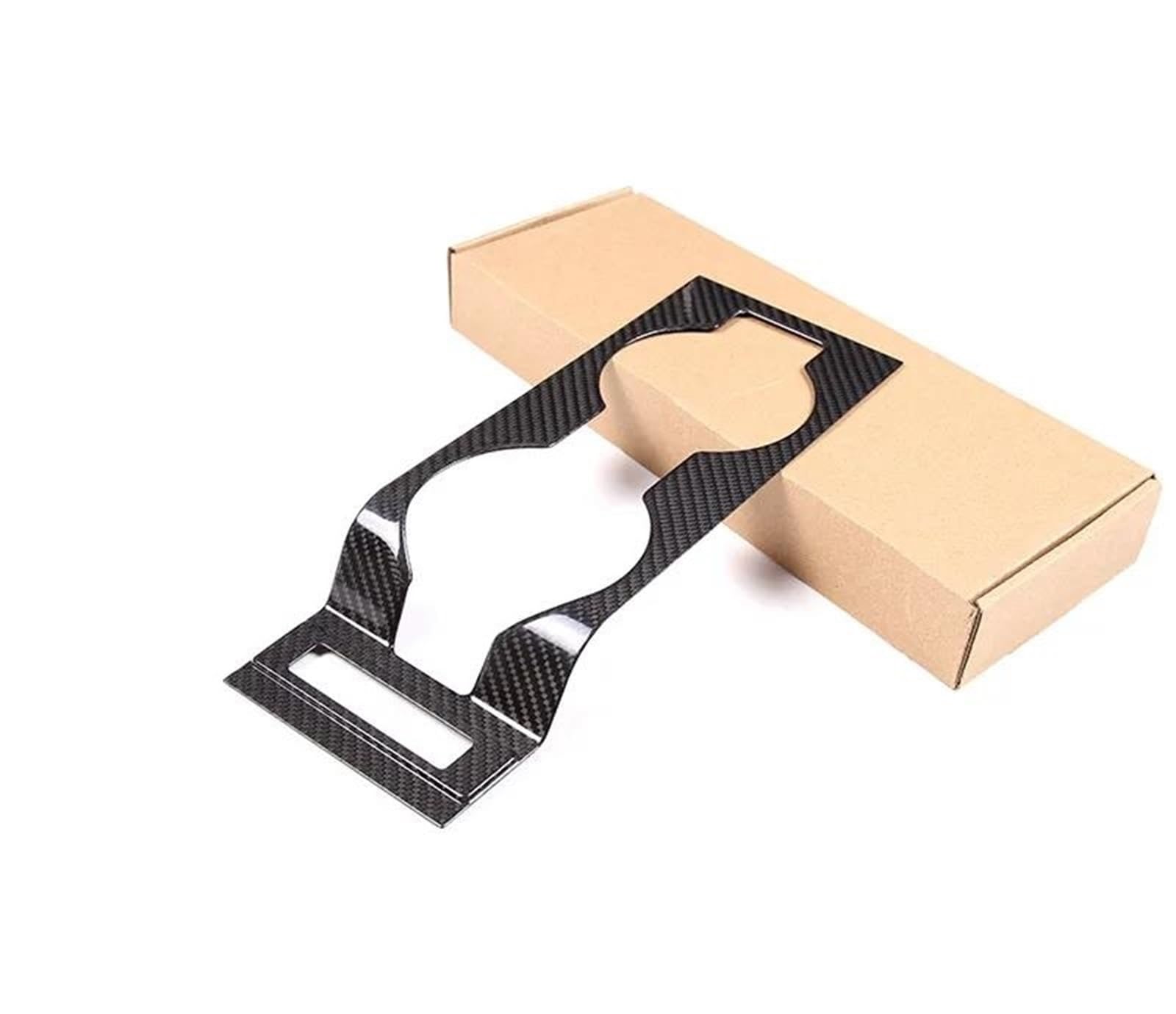 Pypfqumqgr Real Carbon Fiber For Subaru For Brz 2022 Car Center Control Water Cup Slot Panel Trim Frame Sticker(Real Carbon Fiber)