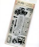 Tim Holtz Visual Artistry Collection Stampers Anonymous Clear Stamps - The Journey