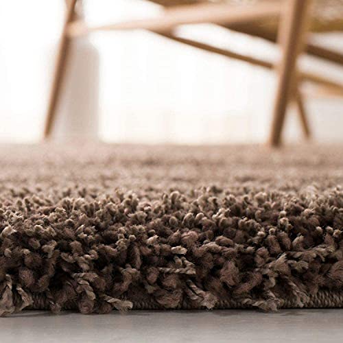 Image of CD Carpet Anti Slip Shaggy Fluffy Fur Rugs and Carpet for Living Room Bedroom Kids Room Plain Circle Carpets for Home with 2 Inch Thickness (Color Beige BC Size 7x7 Feet Round)