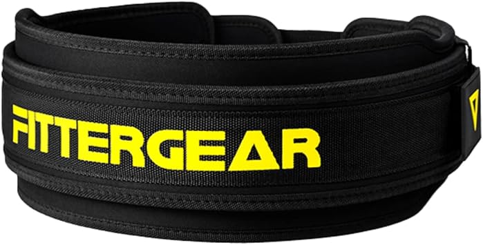 TOPPERGEAR Power Armor Belt, Nylon Training Belt, Double Construction, Heavy Duty
