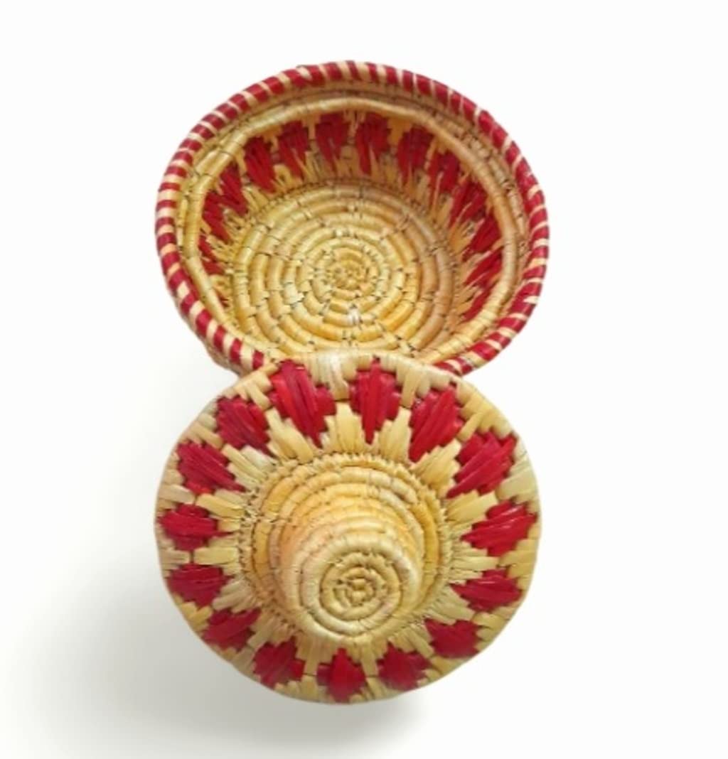 Handmade Roti Basket - Eco-Friendly & Decorative -5