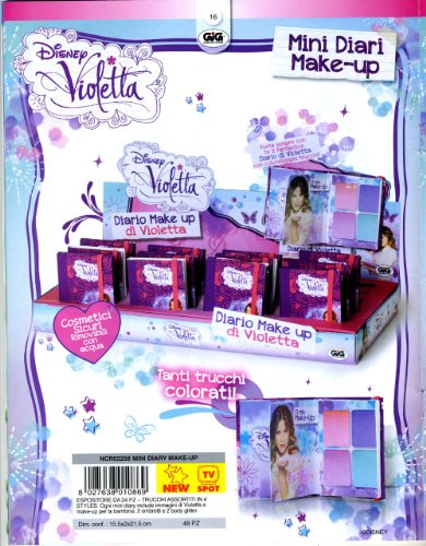 Violetta Mini Pocket Diary per il trucco