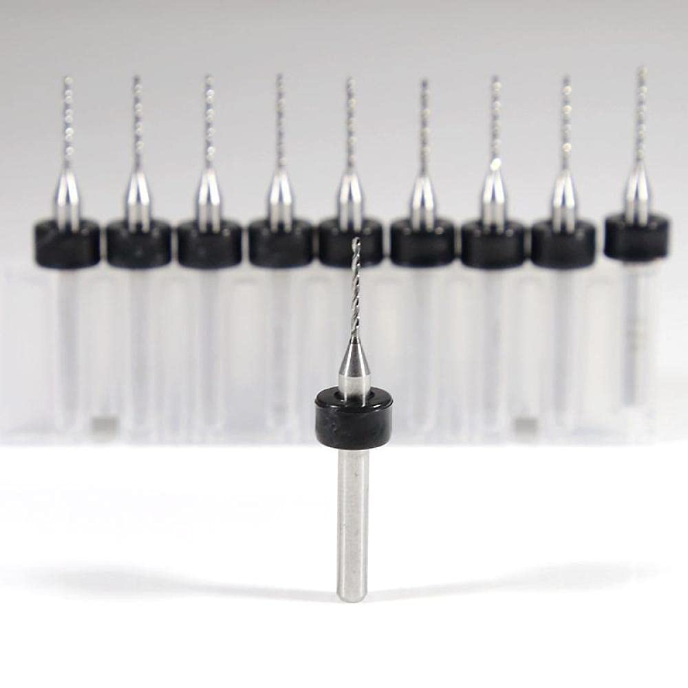 10-teiliges Mikro-Bohrer-Set – 0,8 Mm, Aus Hartmetall, Für PCB & Holz