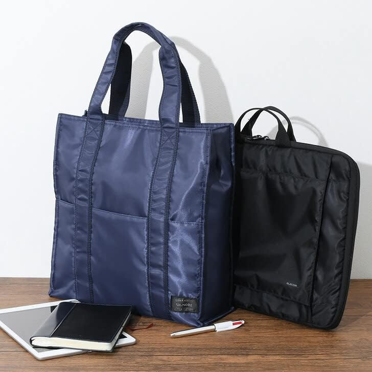 JOKnet(ジョネット) トートバッグ メンズ A4 タテ型 ミドルサイズ ファスナー 通勤 通学 ビジネス メンズ