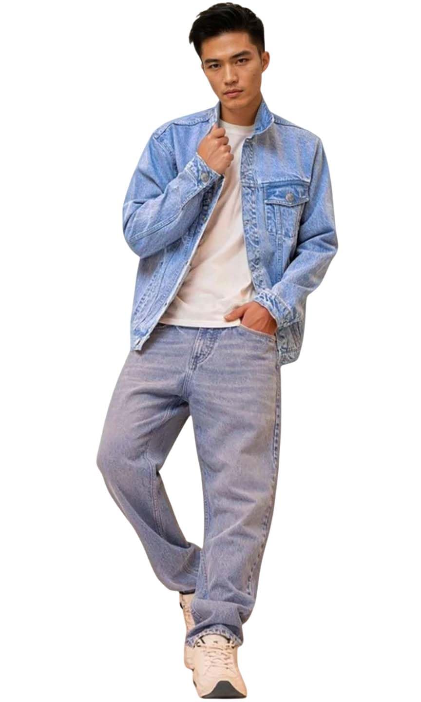 kotty Men's All-Season Denim Jacket with Vintage Finish for Versatile Styling and Everyday Comfort-picture-15