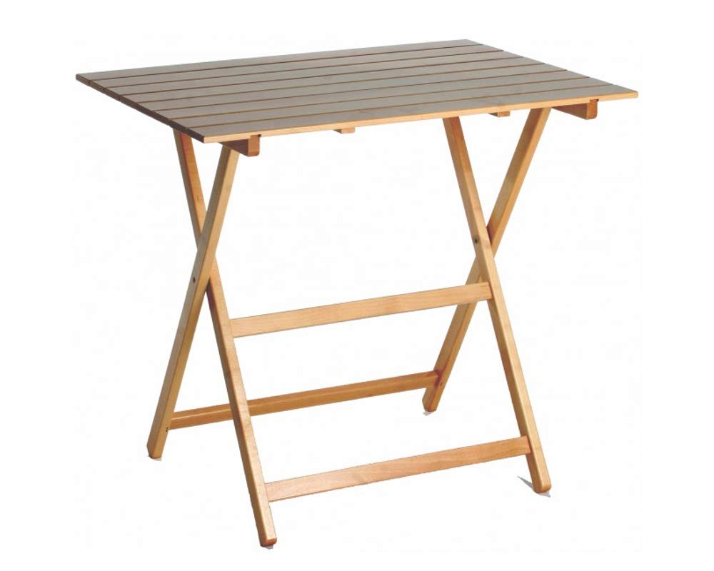 ITALIADOC Prince Tavolo Pieghevole, Legno Naturale