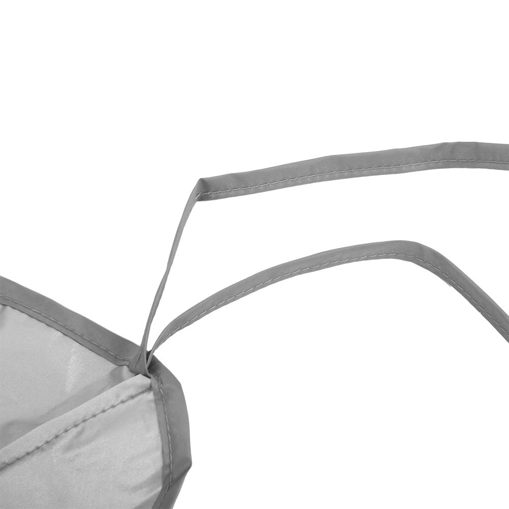 Cuscino Per Altalena Da Esterno 3 Posti - Copertura Impermeabile Sostituzione Per Sedia A Dondolo Da Giardino (Grigio) - Foto 5