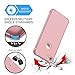 ORETECH Compatible with iPhone 7/8 Case, with 2 Pack HD Screen Protector 360° Full-Body Silicone Soft TPU Hard PC Protective Bumper Phone Case Cover - Rosegold