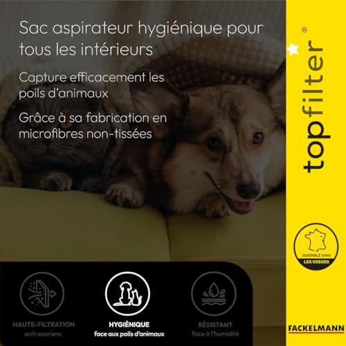 Top Filter 64811 Staubbeutel für Samsung Ebony Home Clean nicht gewebt 30 x 26 x 0,1 cm