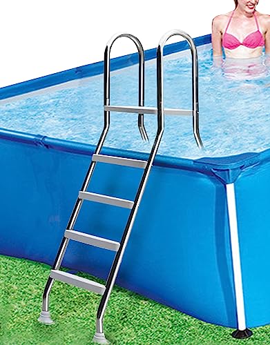 Escalera para piscina de acero inoxidable 4 escalones